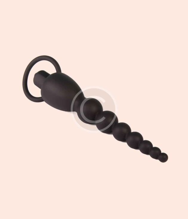 Tapered anal beads