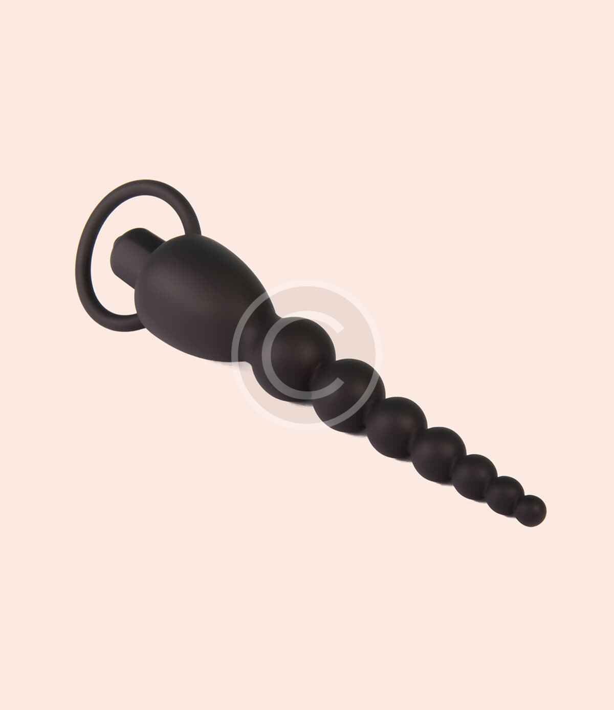 Tapered anal beads