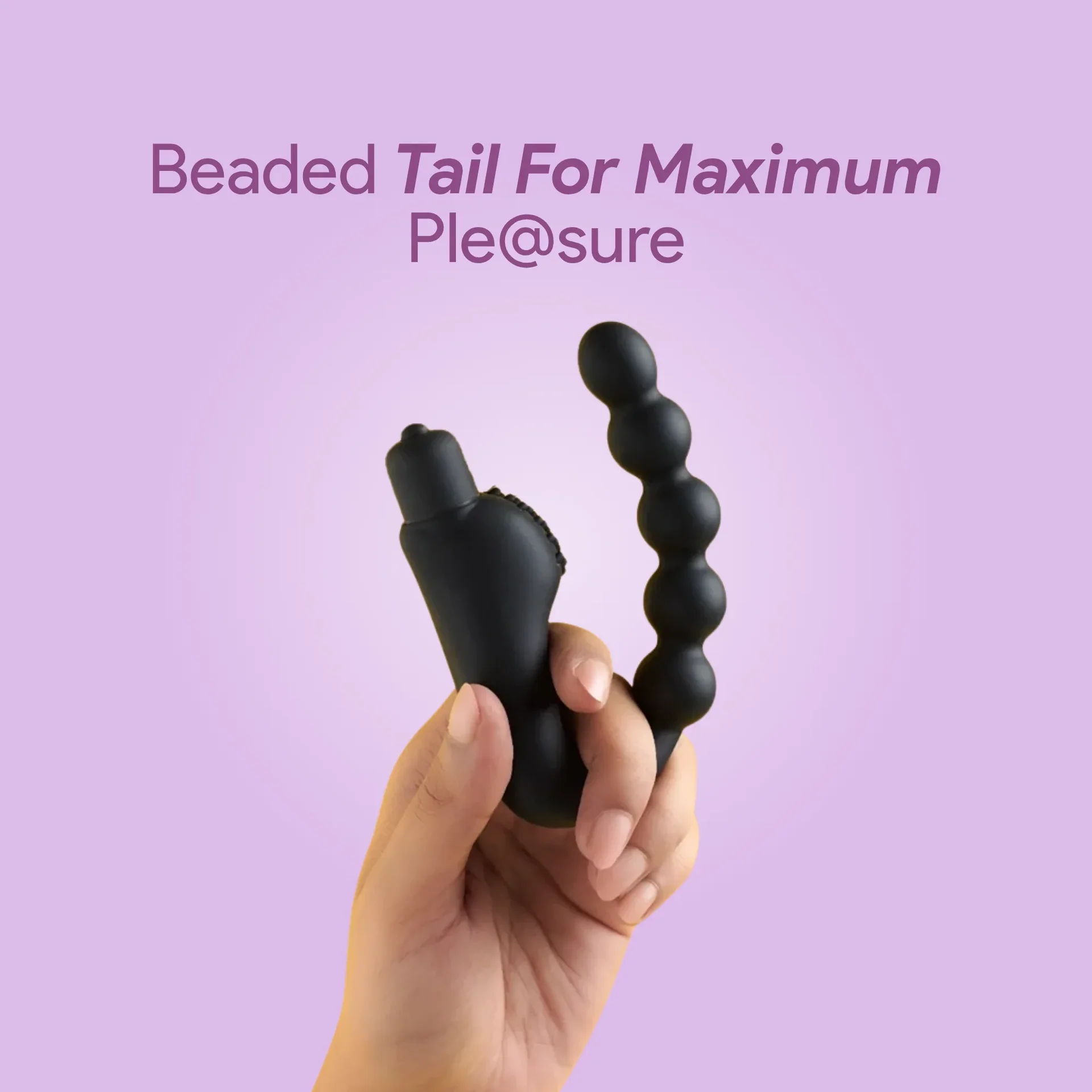 Back Me Up Personal Massager for Men – Body-Safe Silicone Anal Massager with 10 Vibration Modes - Image 7