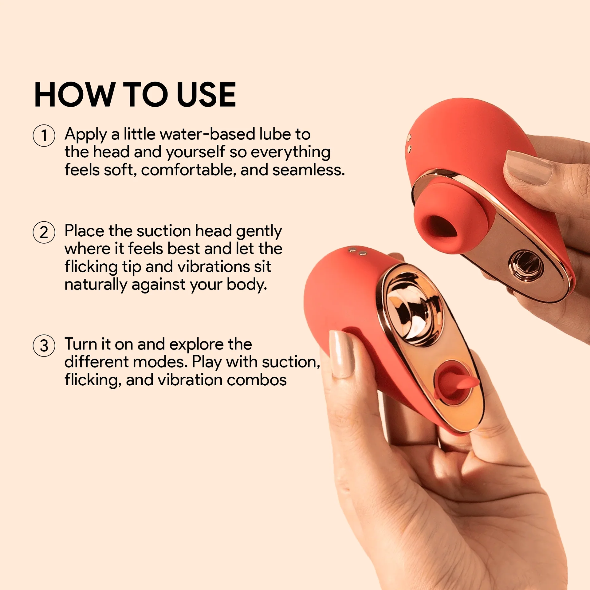Heart-Shaped Personal Massager for Women - Image 4