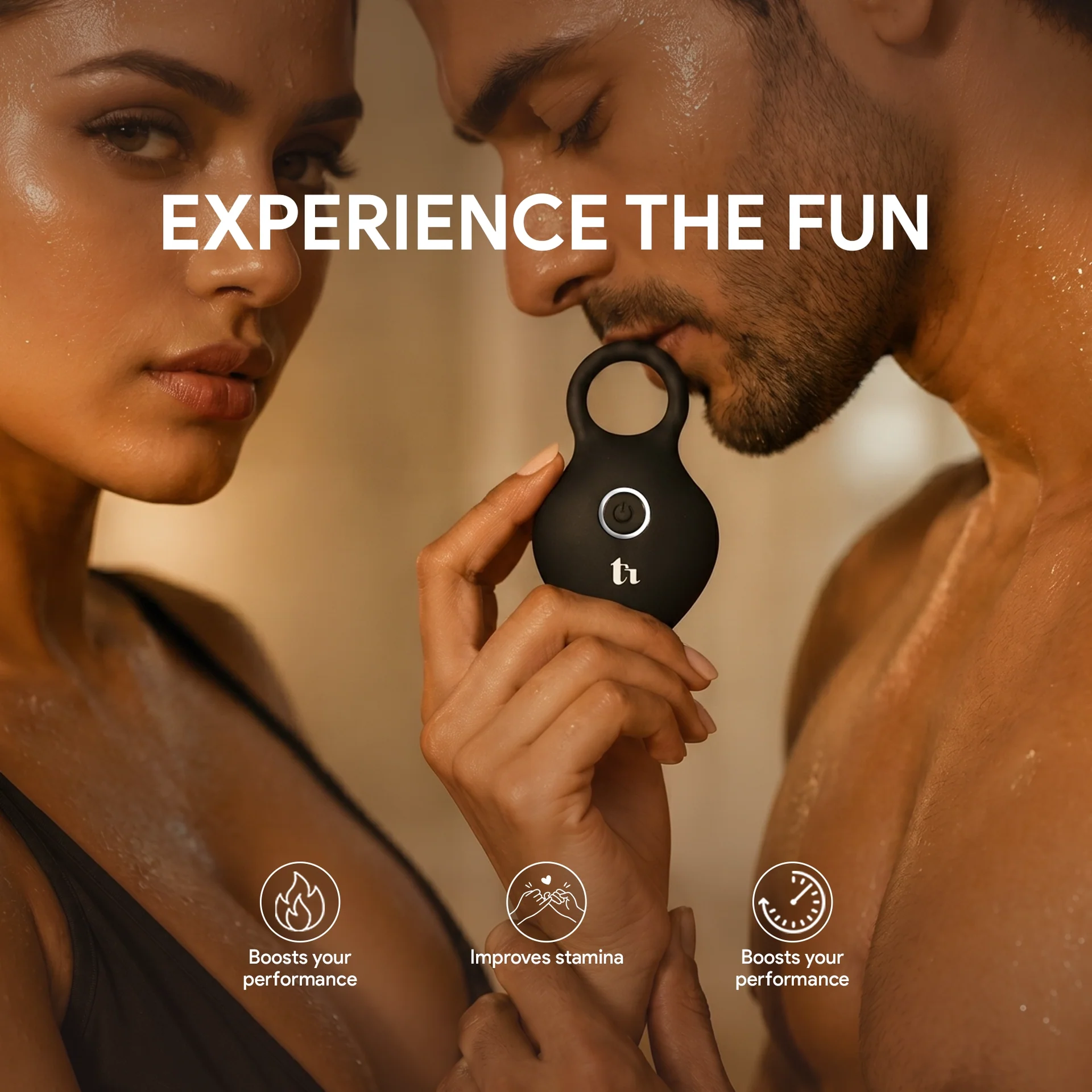 Cocktail Vibrating Ring for Men – Premium Male Pleasure & Stamina Enhancement Toy - Image 8