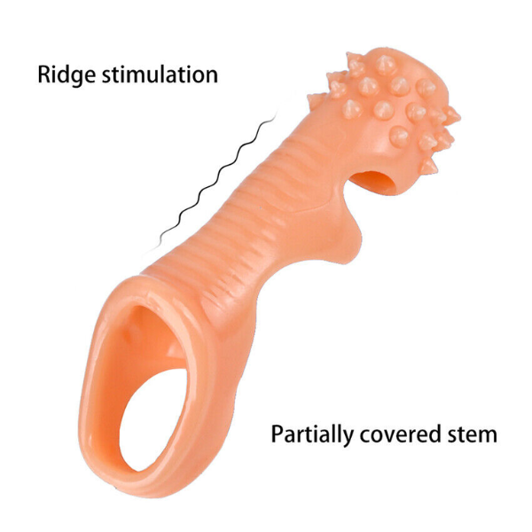 Premium Ribbed Scrotum Ring with Enhanced Stretch & Comfort Fit - Image 6