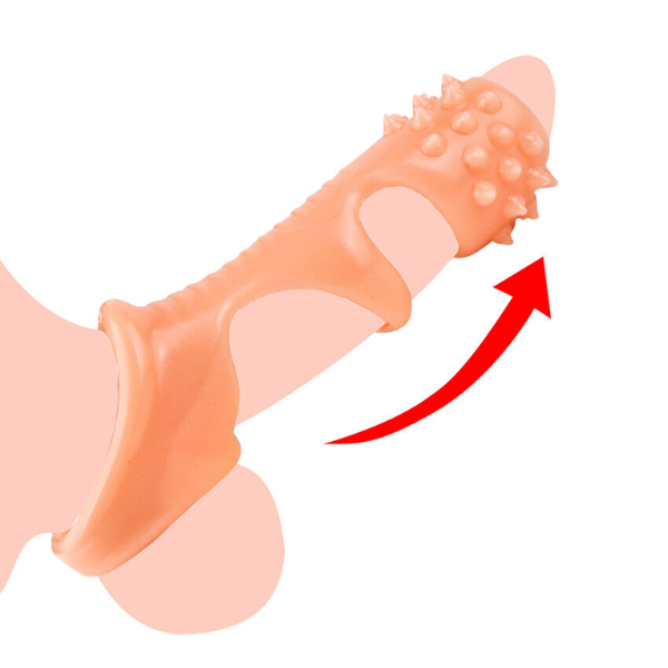 Premium Ribbed Scrotum Ring with Enhanced Stretch & Comfort Fit - Image 4