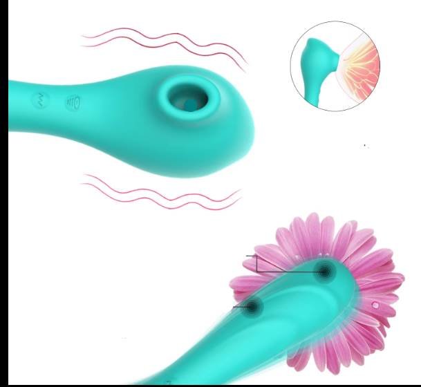 Oral Nipple Suction Vibrator with Clitoral & Multi-Zone Stimulation - Image 2