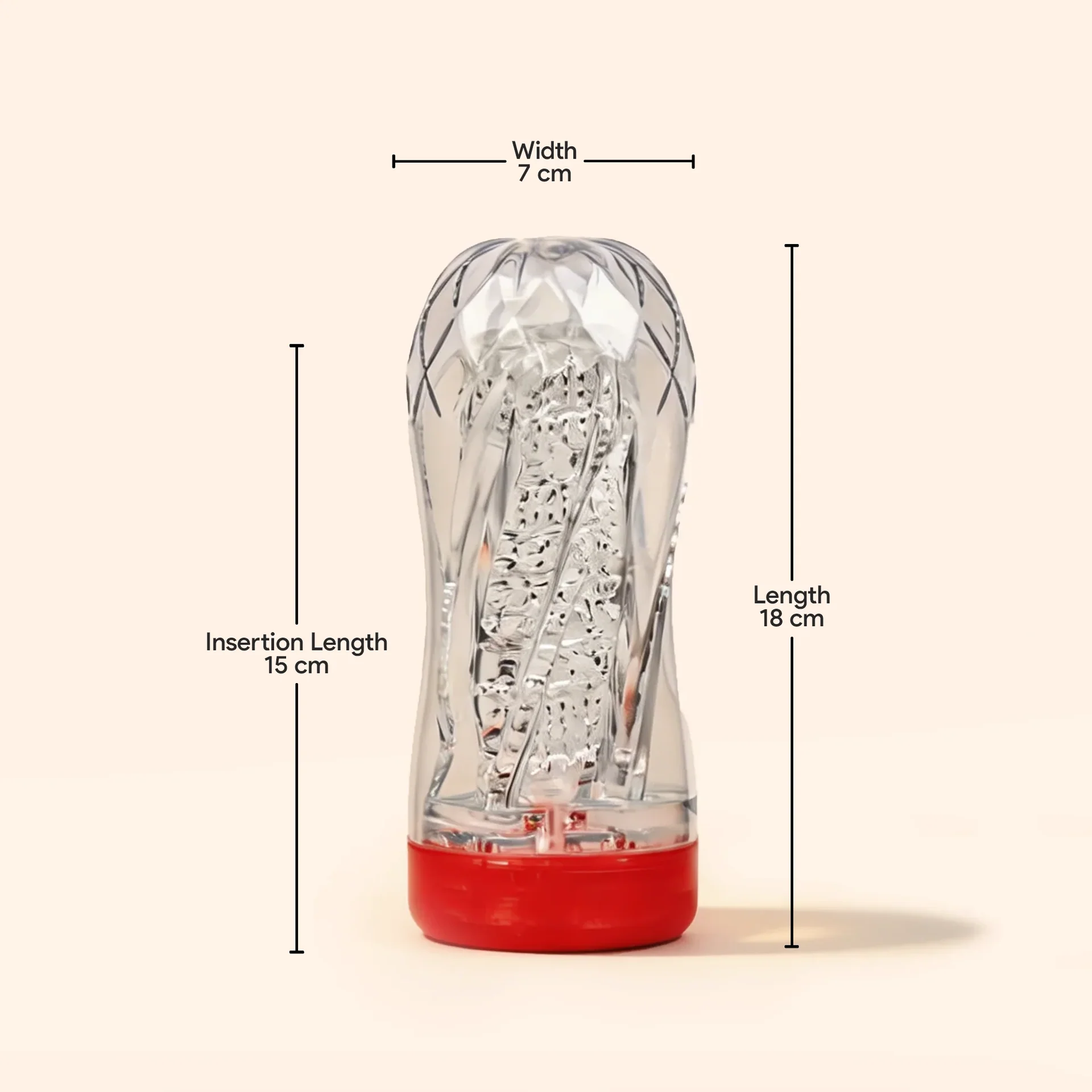 Thrill Cup Male Massager – Premium Silicone Male Masturbator & Personal Pleasure Toy for Men - Image 6