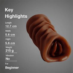 Rosy Brown Pocket Pussy - Image 6