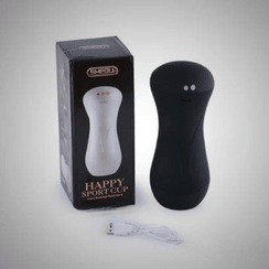 10 Frequency USB Rechargeable Male Masturbator - Image 5