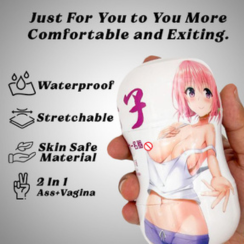 Yumeko 2-In-1 Anime Masturbation Cup - Vagina + Mouth - Image 3