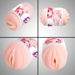 Yumeko 2-In-1 Anime Masturbation Cup - Vagina + Mouth - Image 2
