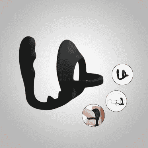 Waterproof Prostate Massager for Men – Medical-Grade Silicone, Ergonomic Design, Beginner-Friendly