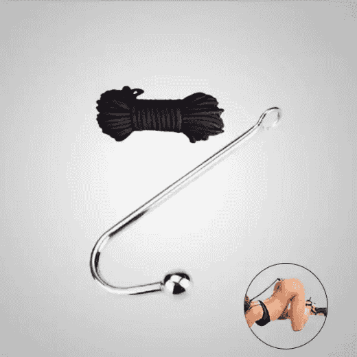 Stainless Steel Multi-Purpose Rope Hanger with Strong Grip | Smooth Surface | Travel & Home Utility (Multi-Color Rope)