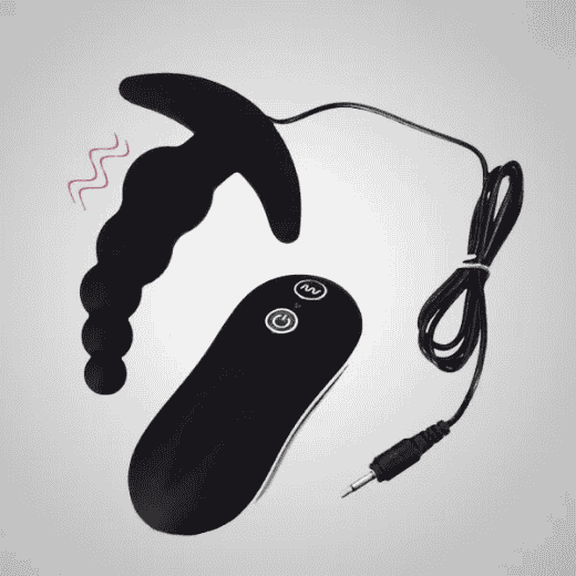 Beads Style Vibrating Anal Plug