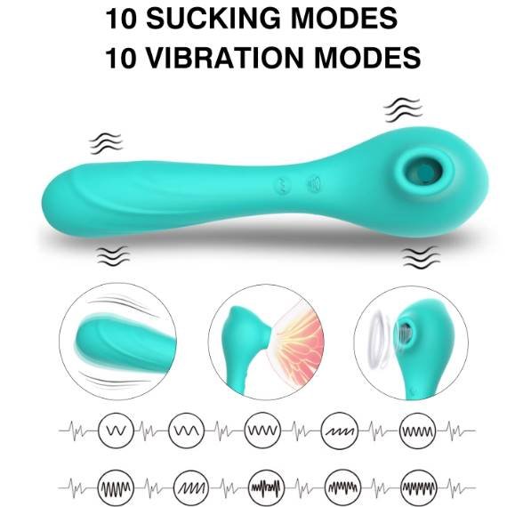 Oral Nipple Suction Vibrator with Clitoral & Multi-Zone Stimulation - Image 4